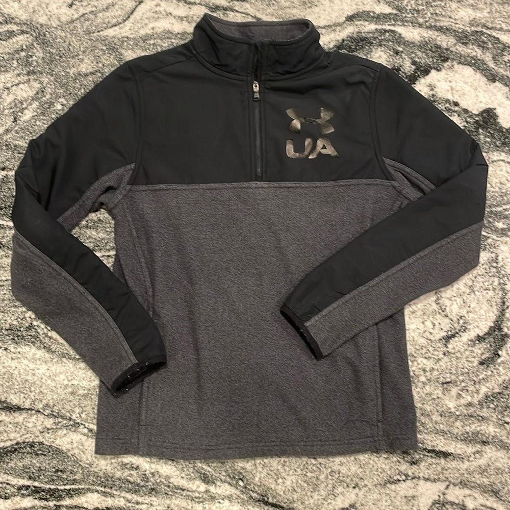 Youth Large Under Armour Zip Pullover